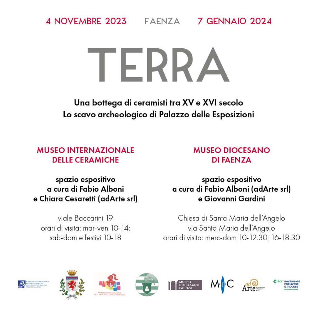 TERRA a cura di Fabio Alboni e Giovanni Gardini Lo scavo archeologico di Palazzo delle Esposizioni 